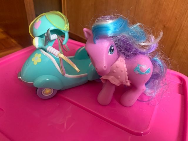 My Little Ponny, lote 3 ponys y sus accesorios