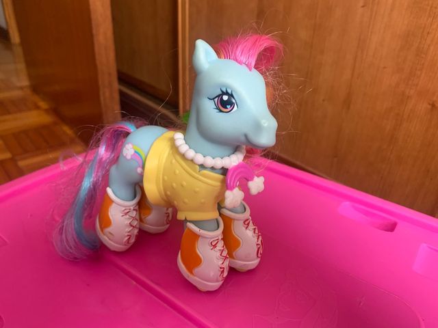 My Little Ponny, lote 3 ponys y sus accesorios