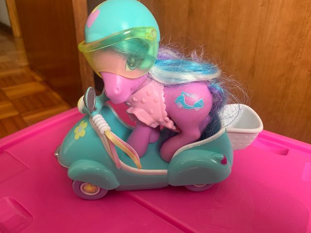 My Little Ponny, lote 3 ponys y sus accesorios