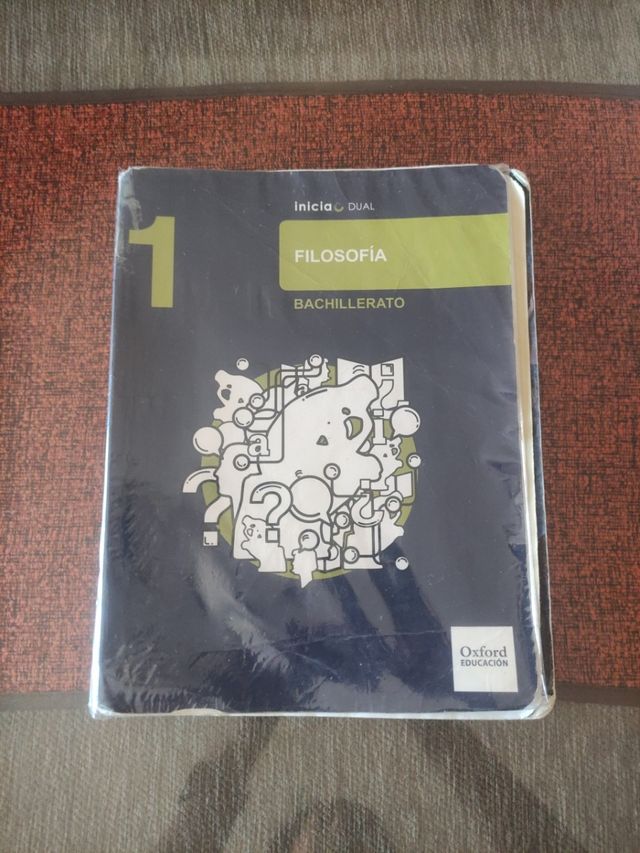 Libro de filosofía de 1° bachillerato