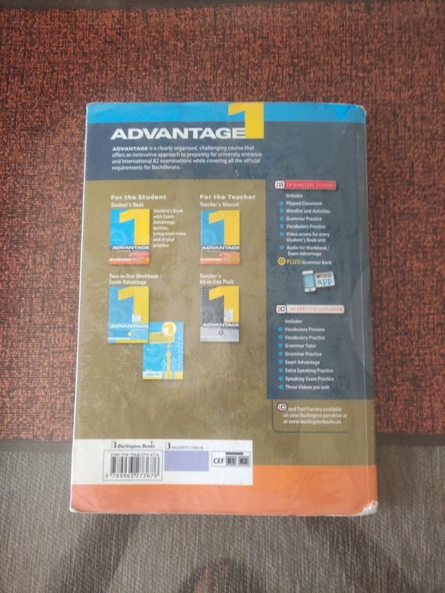 Libro de inglés de 1° de bachillerato