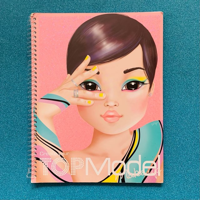 Cuaderno de dibujo Top Model Makeup