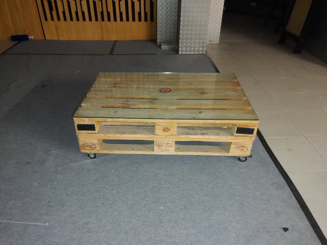Sofá y mesa palets