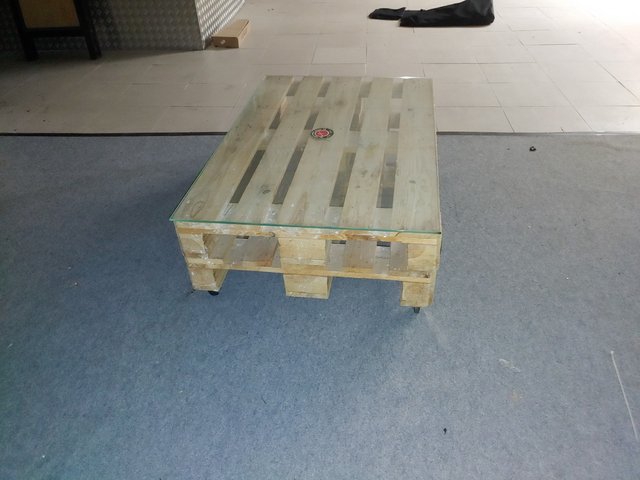 Sofá y mesa palets