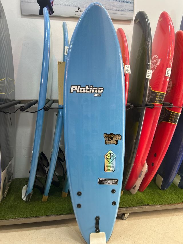 TABLA DE SURF PLATINO SHORTBOARD 6´0