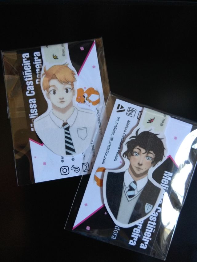 Heartstopper - Nick y Charlie. Marcapáginas imán