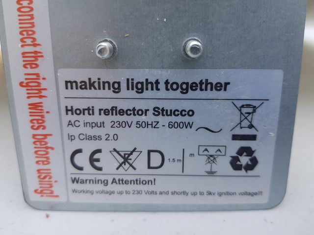 kit cultivo interiores 600w