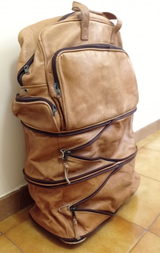 BOLSO MALETA CUERO VINTAGE