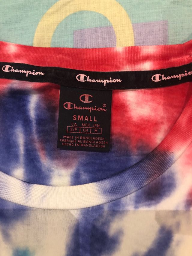 Camiseta colorida de Champion talla S