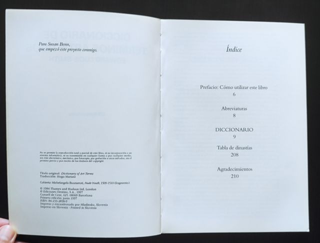 Diccionario de Términos Artísticos.