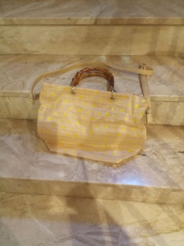, Bolso nuevo con etiqueta de rafia