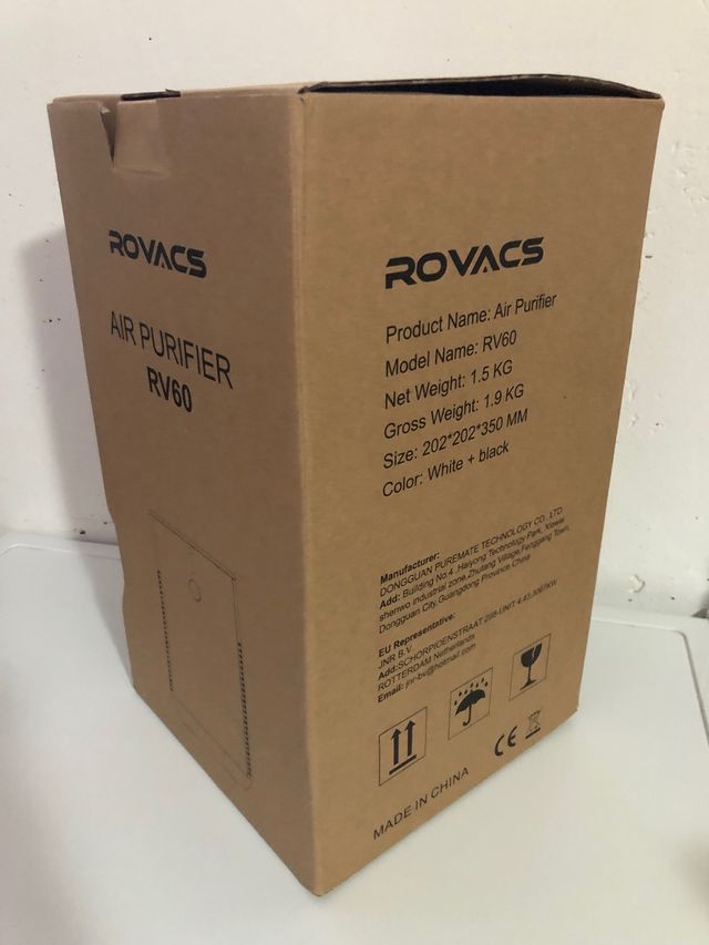 Purificador de aire con filtro HEPA