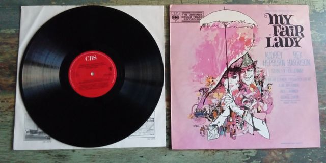 VINILO DE MY FAIR LADY/ AUDREY HEPBURN