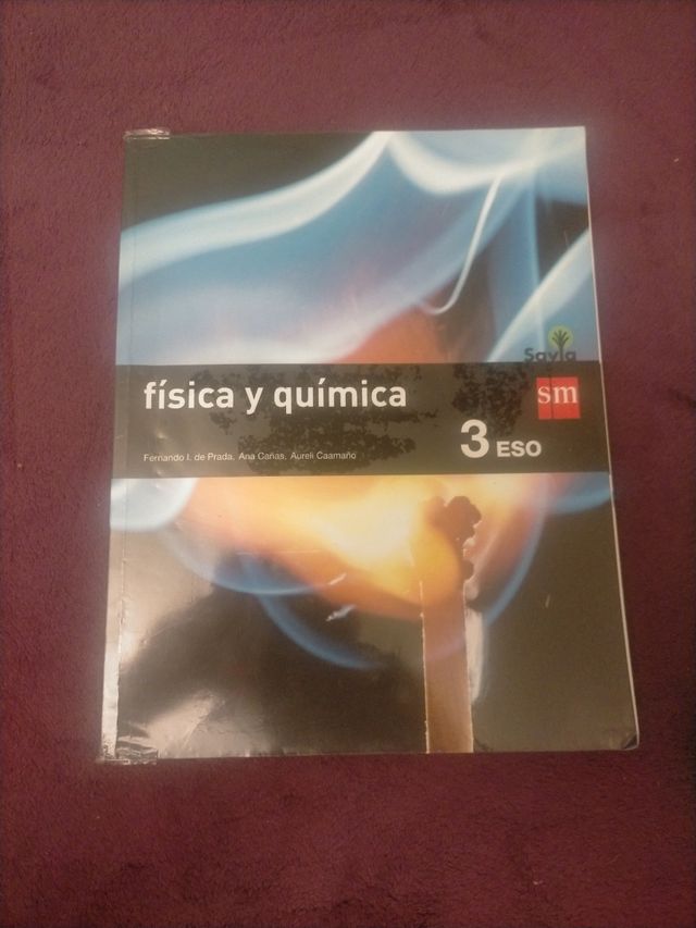 libro di fisica e chimica 3 dell'ESO