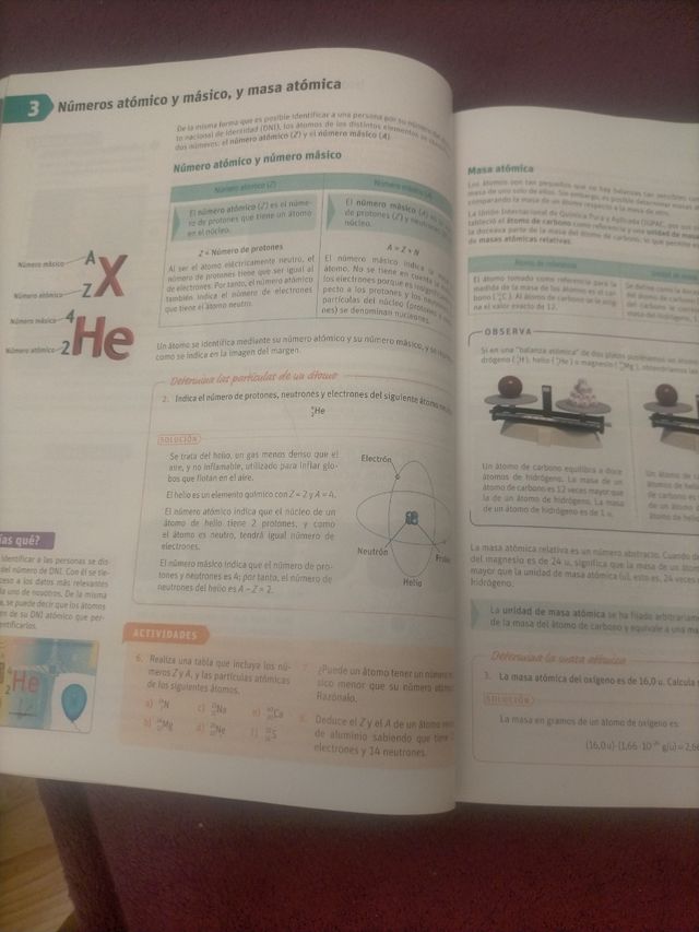libro di fisica e chimica 3 dell'ESO