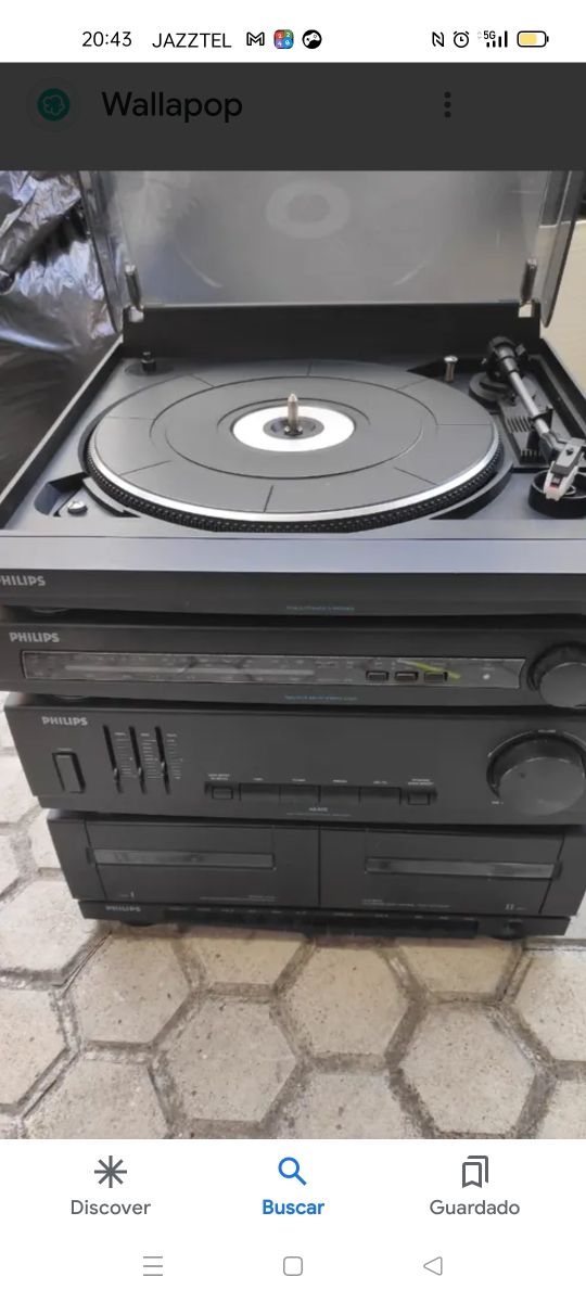 Equipo de música completo