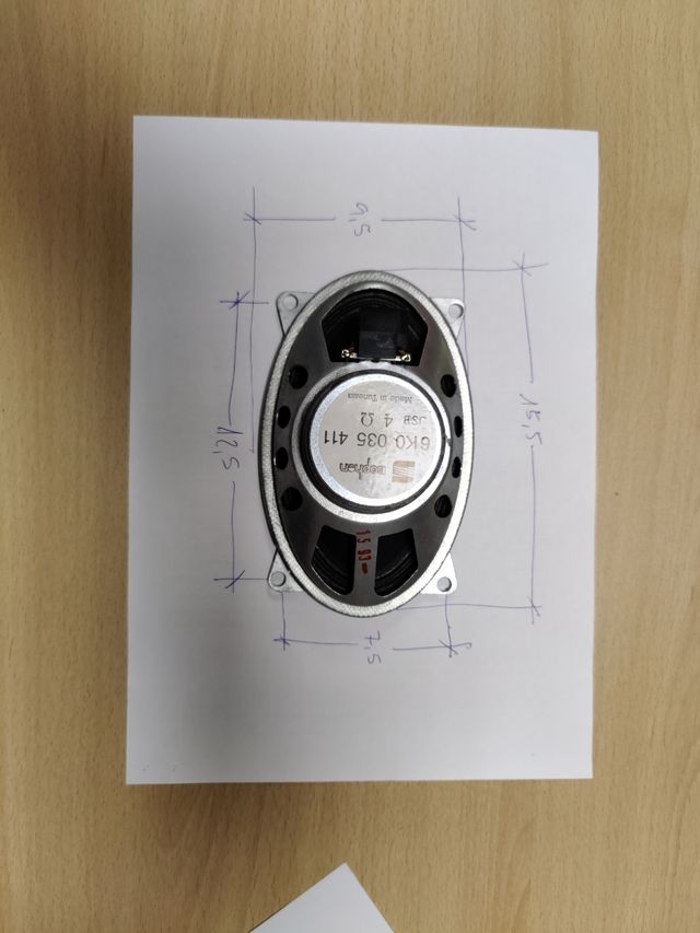 lote de altavoces antiguos