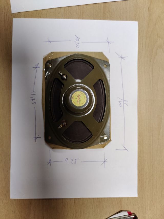 lote de altavoces antiguos