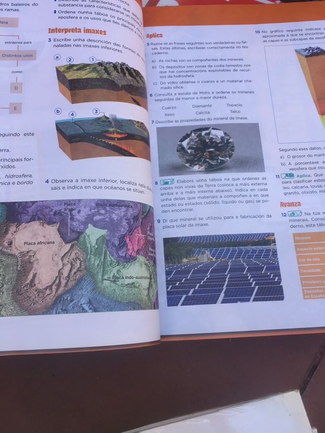Libro de Bioloxia e Xeoloxia 1 ESO