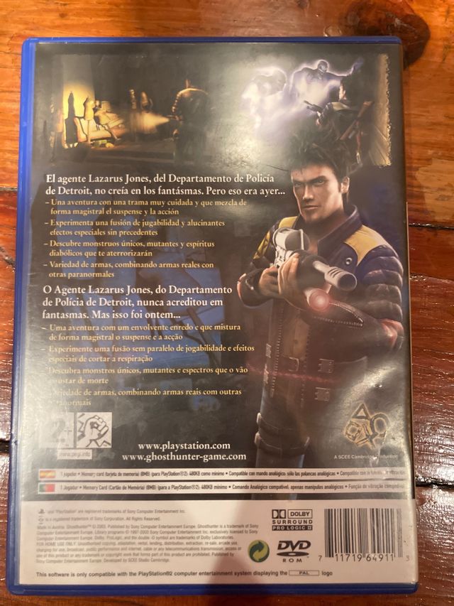 Ghost hunter play station 2