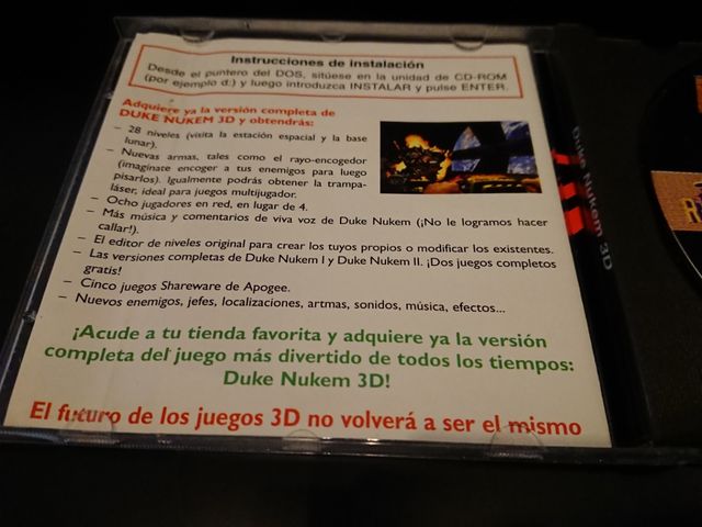 Duke Nukem 3D Versión Shareware