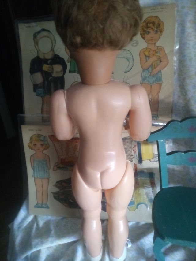 MUÑECA FRANCESA AÑOS 40.
