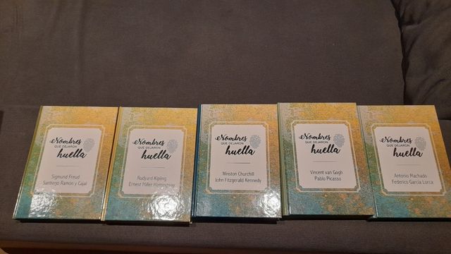 5 tomos "Nombres que dejaron huella"