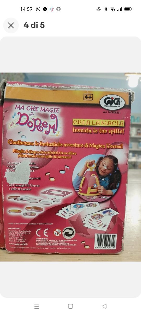 Ma che Magie Doremi: Set per creare le tue spille