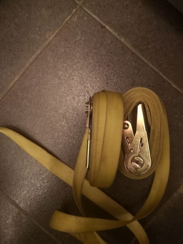 Cintas, cinchas, pulpos y carracas