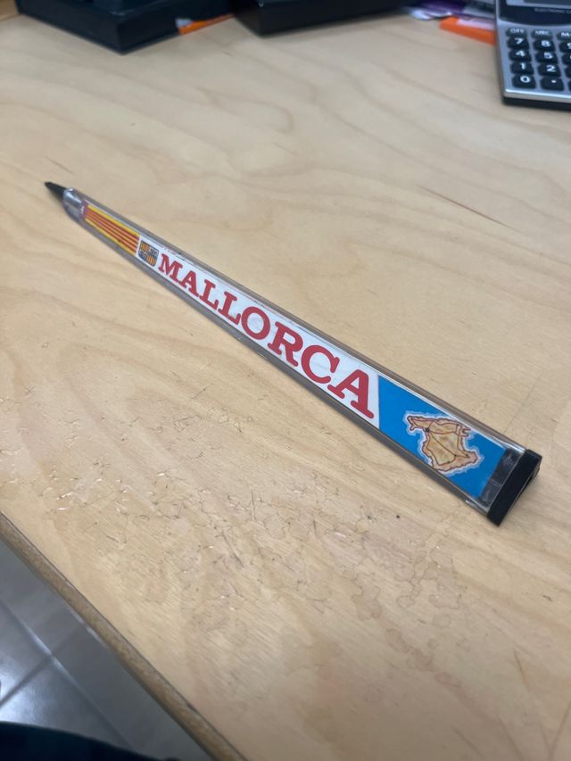 Antiguo Bolígrafo souvenir de Mallorca 
