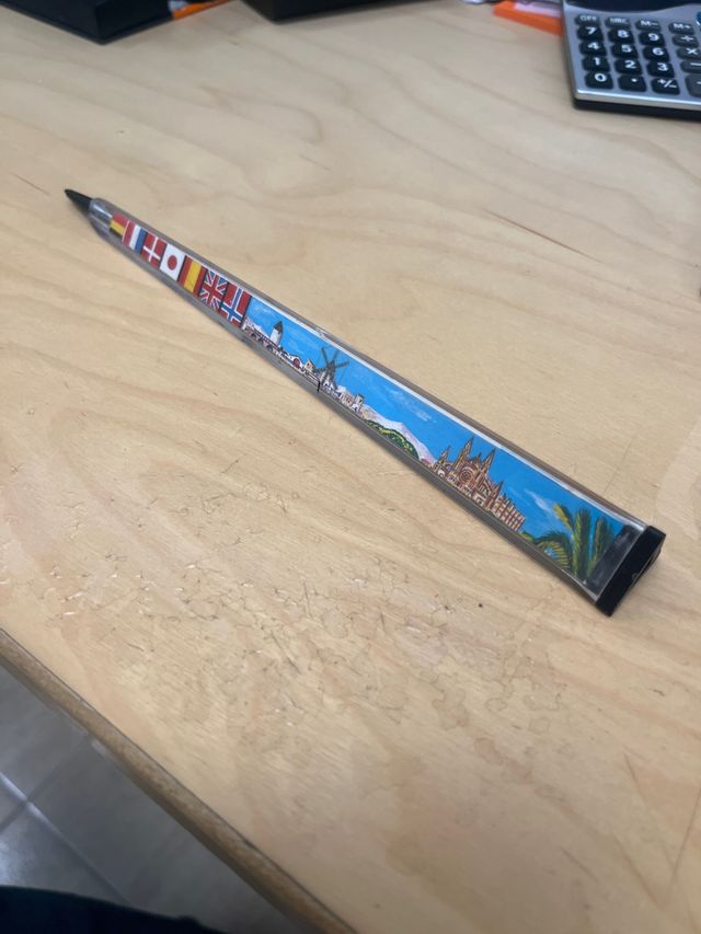 Antiguo Bolígrafo souvenir de Mallorca