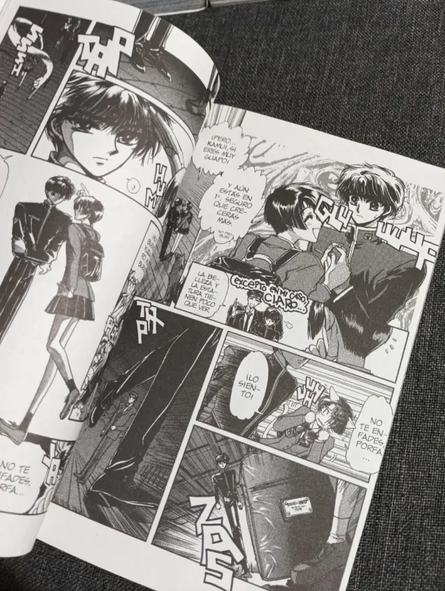 Clamp pack 5 mangas + 1 DVD español Japonés