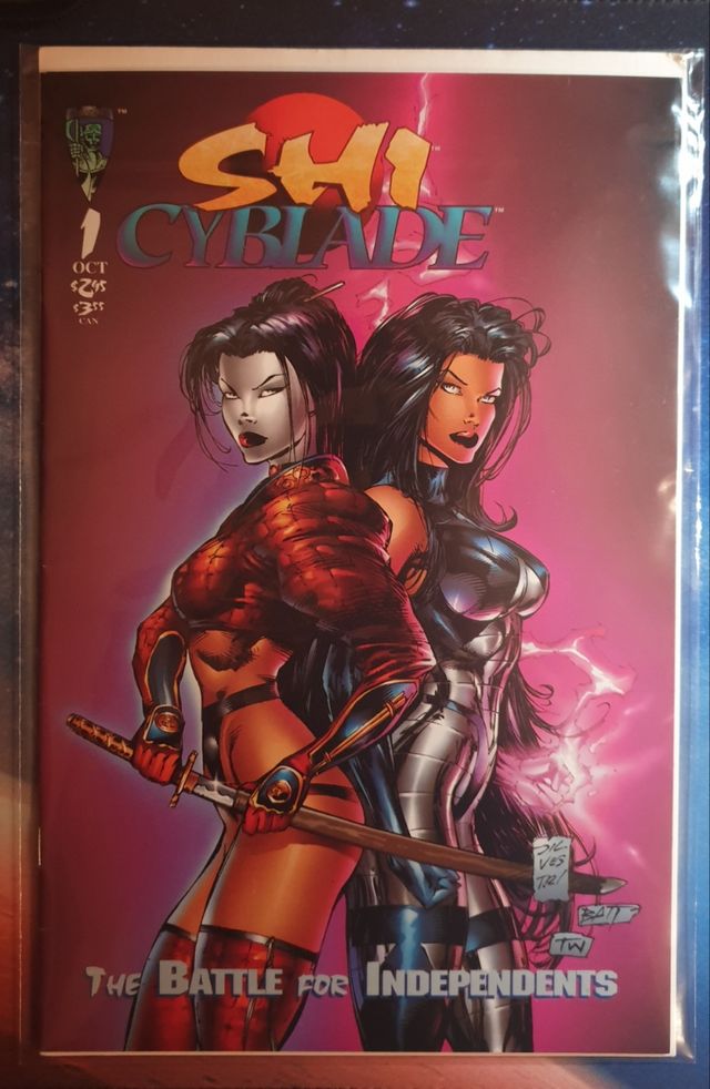 SHI - CYBLADE USA 1995 MARC SILVESTRI COVER