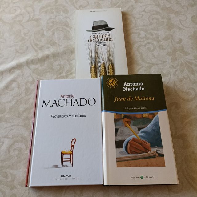 3 libros Antonio Machado