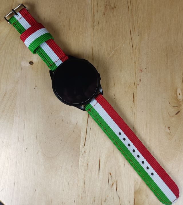 Correa Nylon Samsung Watch 7 Bandera Italia 20mm