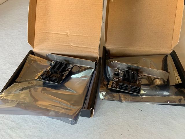 PCIe a 4 puertos SATA