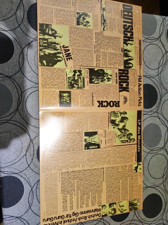 Vinilo kraut-rock. German rock scene.