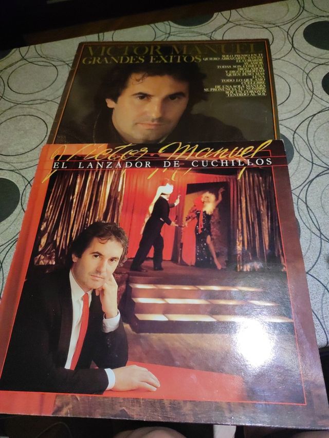 PACK VINILOS VÍCTOR MANUEL