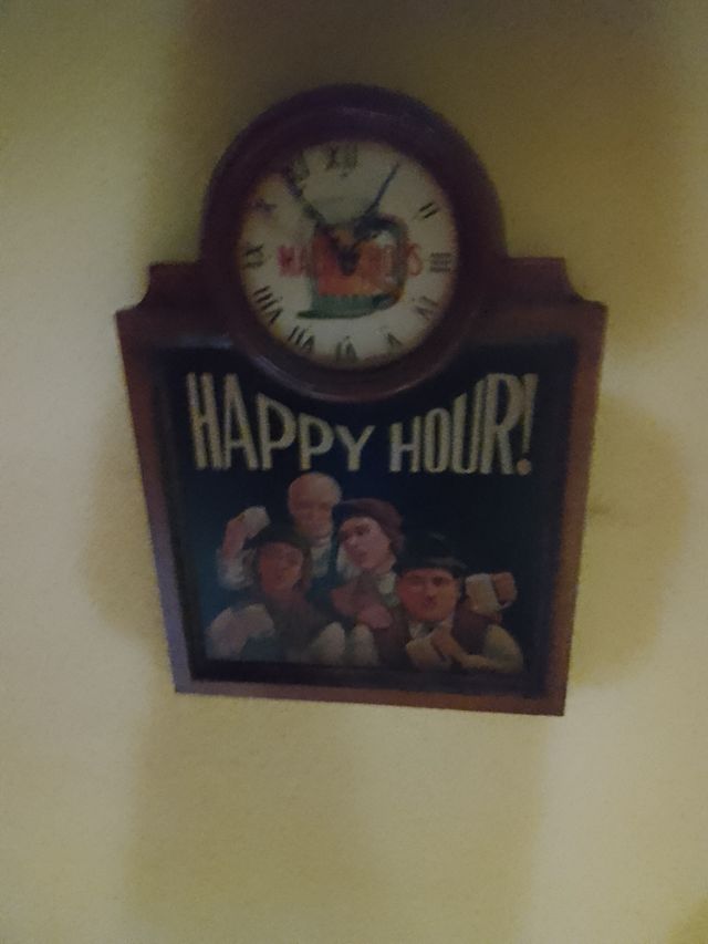 cuadro con reloj 55x40