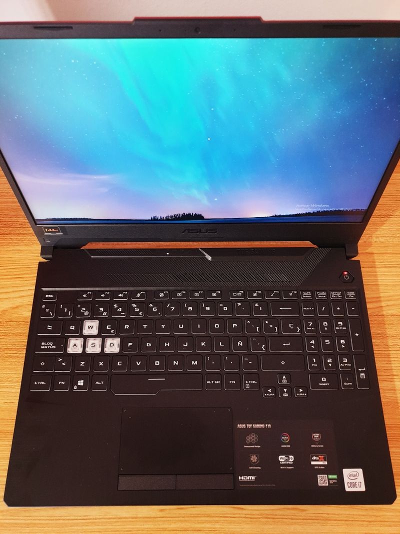Asus TUF Gaming F15 I7 10870H 16GB 512GB afbeelding 2