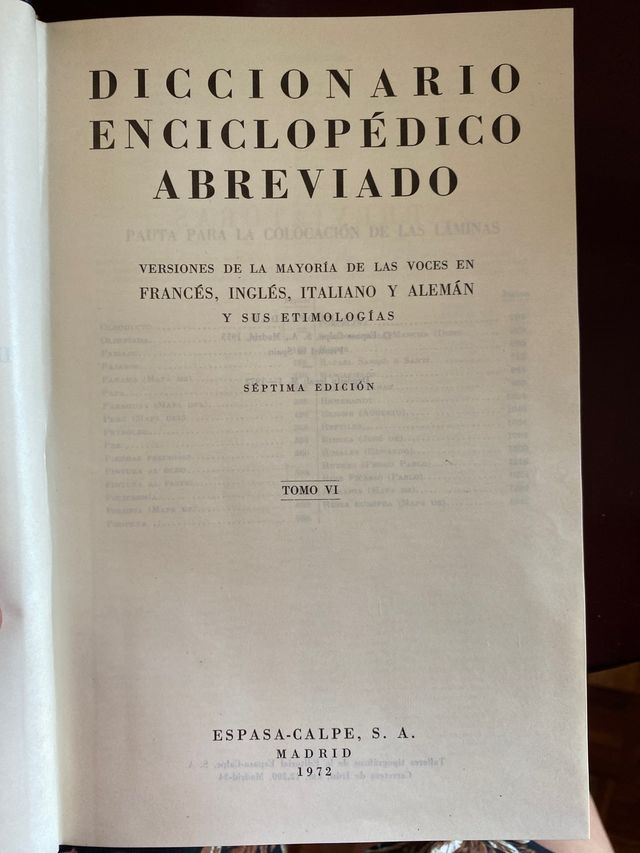Diccionario enciclopédico abreviado