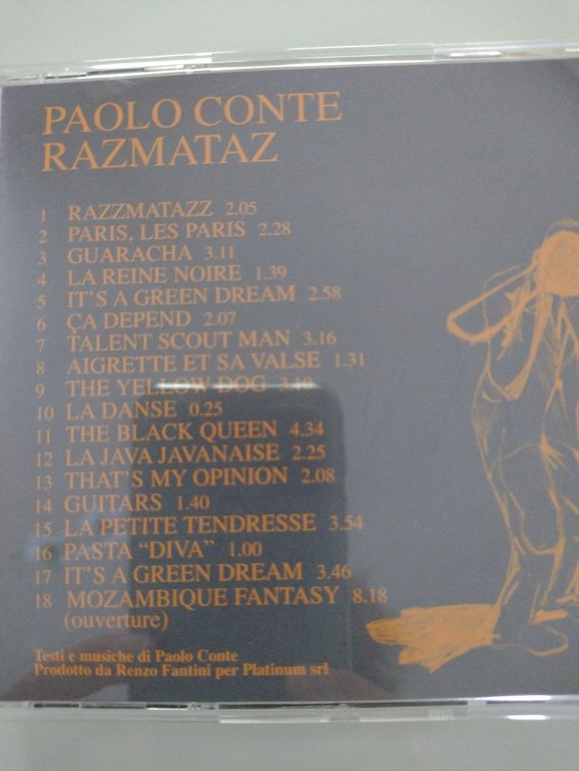 CD Paolo Conte Razmataz