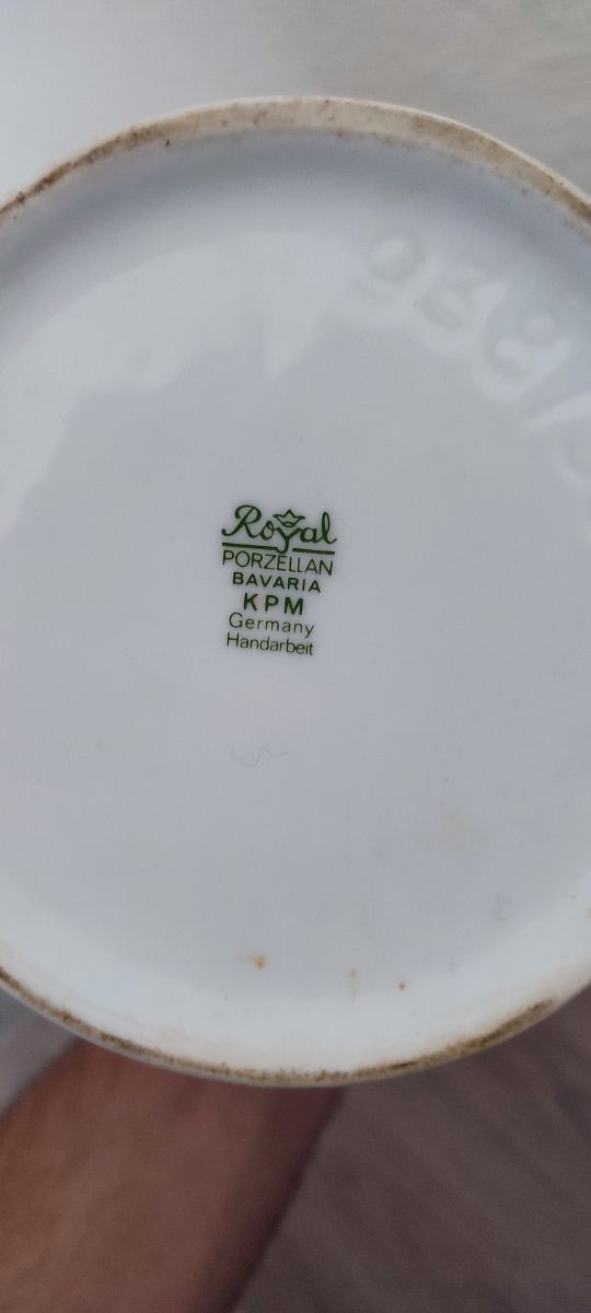 Jarrón de Porcelana Bavarian