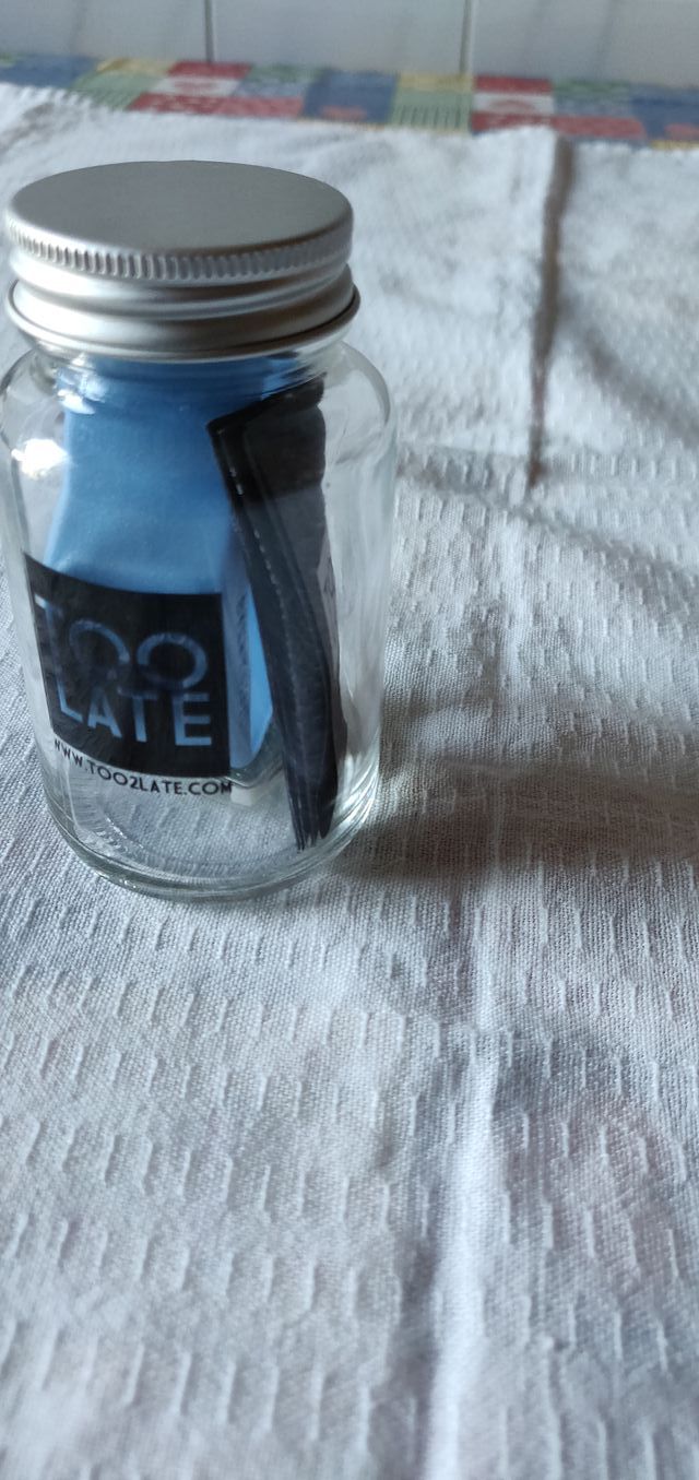 TOOLATE Bracciale orologio originale azzurro, mai