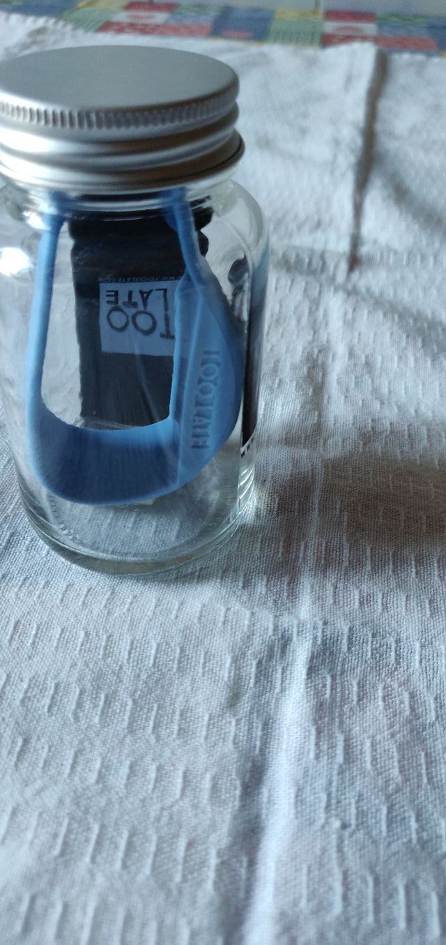 TOOLATE Bracciale orologio originale azzurro, mai