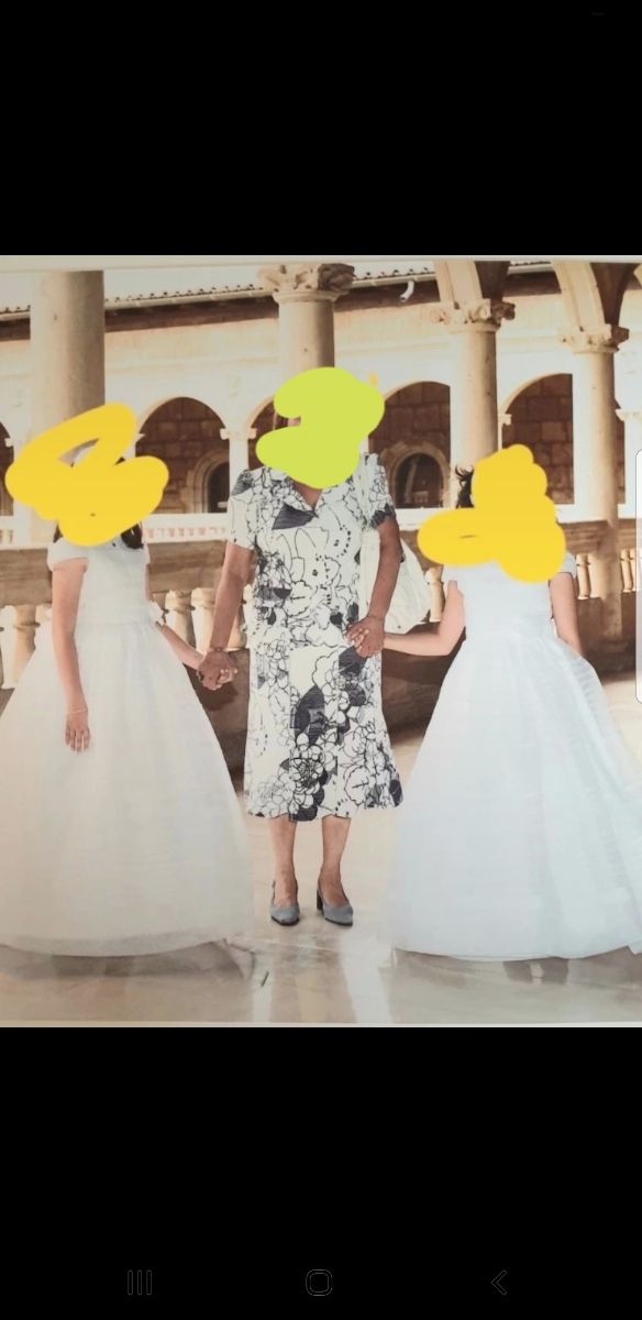 Conjunto falda midi y blusa