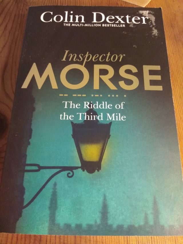 Libro de la serie "Inspector Morse", The riddle of
