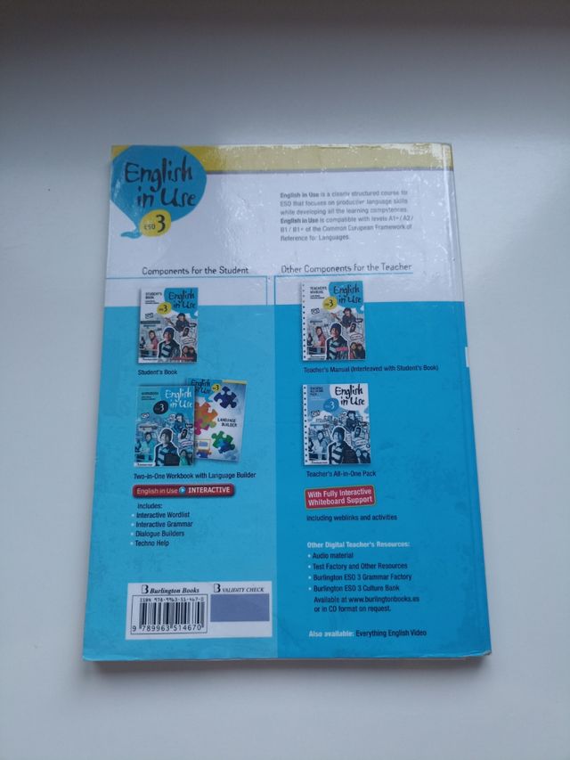 Libro inglés 3°E.S.O.
