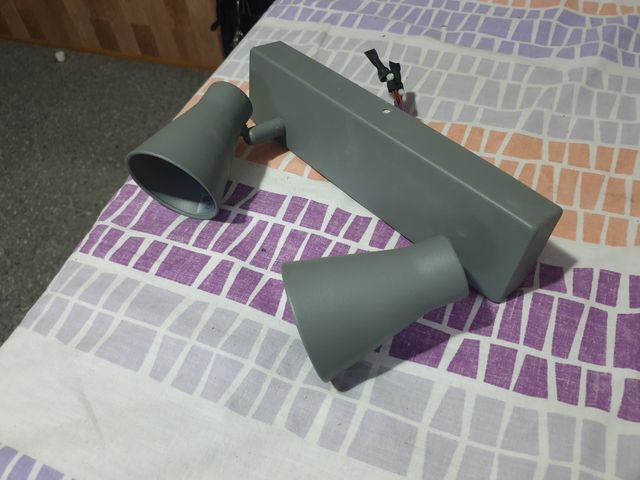 lampara de dos focos