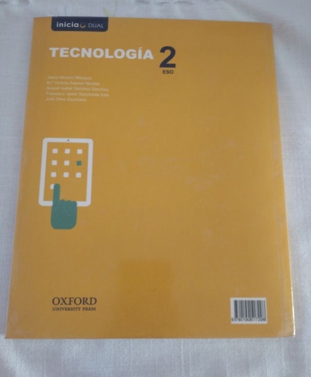 Libro de 2°ESO de Tecnología